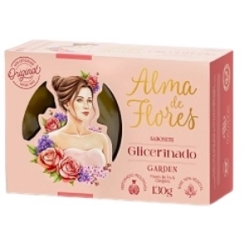 SAB ALMA DE FLORES 130G GLICERINADO GARDEN