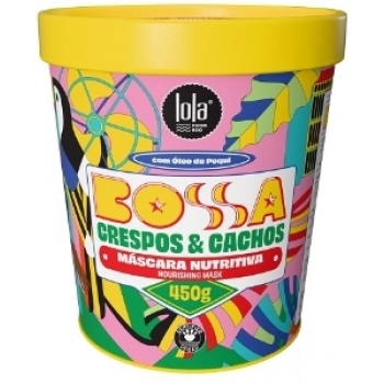 MASC CAP LOLA 450G BOSSA NUTRITIVA CRESPOS E CACHOS