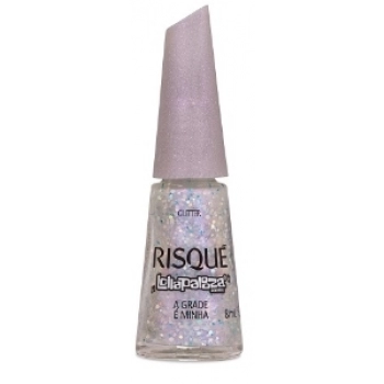 ESM RISQUE LOLLA PALOOZA GLITTER 8ML A GRADE E MINHA CX 6.0