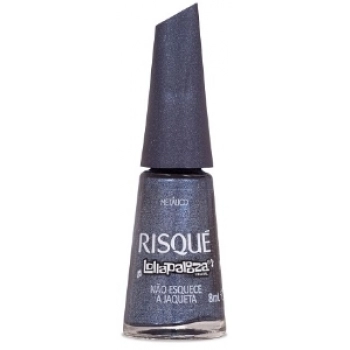 ESM RISQUE LOLLA PALOOZA METALICO 8ML NAO ESQUECE A JAQUETA CX 6.0