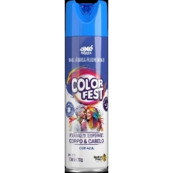 TINT LIQ COLOR FEST 150ML CAB E CORPO AZUL