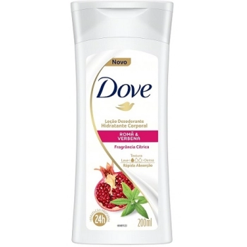 HIDR CORPORAL DOVE 200ML ROMA E VERBENA