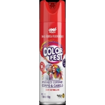TINT LIQ COLOR FEST 150ML CAB E CORPO VERMELHO