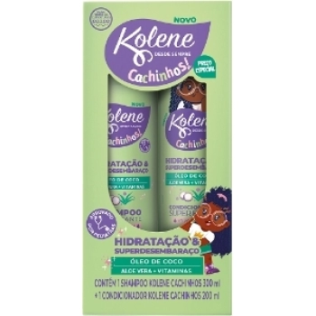 KIT KOLENE SH300ML+COND200ML OLEO DE COCO/ ALOE VERA+VITAMINAS