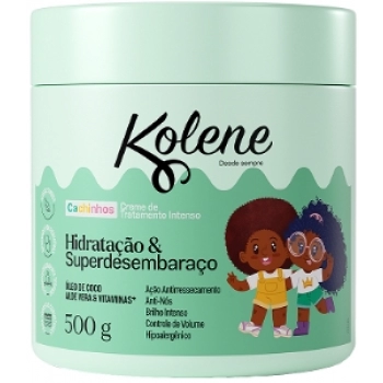CR TRAT KOLENE CACHINHOS 500GR OLEO DE COCO/ALOE VERA+VITAMINAS