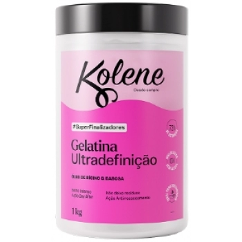 GELATINA CAP KOLENE 1KG OLEO DE RICINO E BABOSA