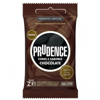 PRESERV PRUDENCE CORES E SABORES C/3 CHOCOLATE