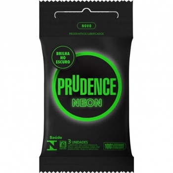 PRESERV PRUDENCE NEON C/3 BRILHA NO ESCURO