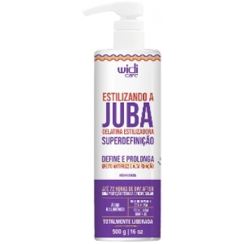 GELATINA CAP WIDI CARE 500G ESILIZANDO A JUBA SUPER DEFINIÇAO