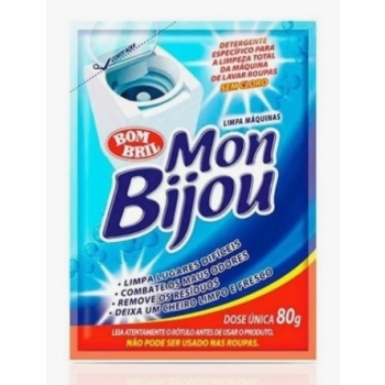 LIMPA MAQUINAS DE LAVAR ROUPAS MON BIJOU LIMPOL BOMBRIL 80G