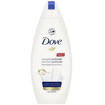 SAB LIQ DOVE 250ML NUTRICAO PROFUNDA