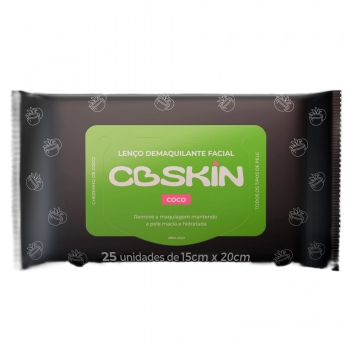 LENCO DEMAQUILANTE FACIAL CBSKIN C/25 COCO