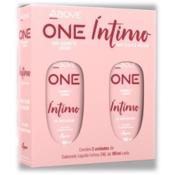 KIT SAB LIQ INTIMO ABOVE ONE 185ML C/2