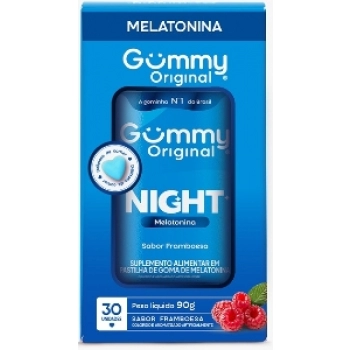PASTILHA ALIM EM GOMA GUMMY C/30UN 90G NIGHT
