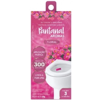 PAST SANITARIA ADESIVA PANTANAL AROMAS C/03UN 10G FLORAL
