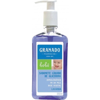 SAB LIQ BEBE GRANADO GLIC 250ML LAVANDA