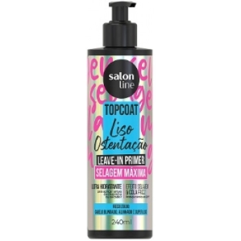 LEAVE IN PRIMER TOP COAT S LINE LISO OSTENTACAO 240ML SELAGEM MAXIMA