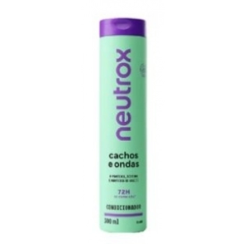 COND NEUTROX CACHOS E ONDAS 300ML D PANTENOL/BIOTINA/MANT DE KARITE