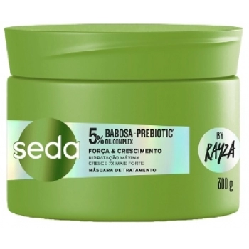 MASC TRAT SEDA 300G 5% BABOSA PREBIOTIC OIL COMPLEX FORCA E CRESCIMENTO