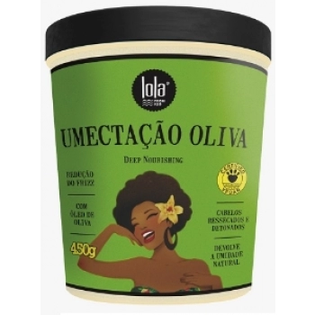 MASC CAP LOLA 450G UMECTACAO OLIVA RESSECADOS E DETONADOS