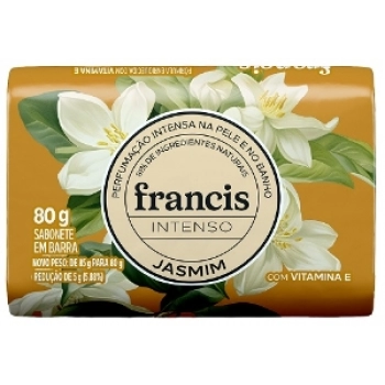 SAB FRANCIS INTENSO 80G JASMIM COM VIT E