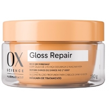 MASC CAP TRAT OX SCIENCE MARIMARIA HAIR G REPAIR 180G LIN DOUR/NIACINAMIDA