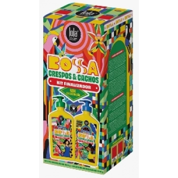 KIT FINALIZADOR MODEL CR/GELATINA LOLA BOSSA CRESPOS E CACHOS