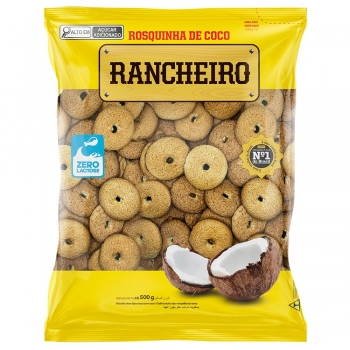 ROSQUINHA DE COCO RANCHEIRO 500G