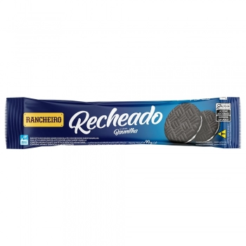 ROSQUINHA RECHEADA RANCHEIRO 90G BAUNILHA