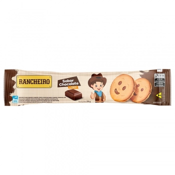 ROSQUINHA RECHEADA RANCHEIRO 90G CHOCOLATE