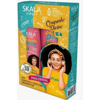 KIT SKALA SH+COND 325ML DIVINO CRESPINHO
