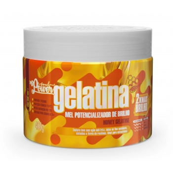 GELATINA SOUL POWER 400G MEL POTENCIALIZADOR DE BRILHO
