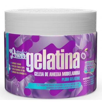 GELATINA SOUL POWER 400G GELEIA DE AMEIXA MODELADORA