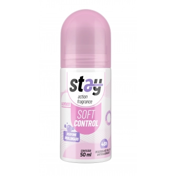 DES ROLL ON ANTITRANSPIRANTE STAY 50ML WOMAN SOFT CONTROL