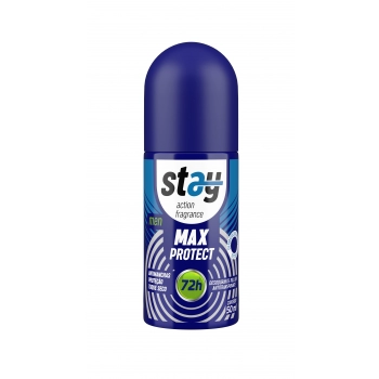 DES ROLL ON ANTITRANSPIRANTE STAY 50ML MEN MAX PROTECT