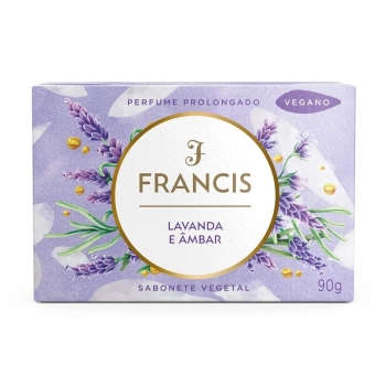 SAB FRANCIS 90G LAVANDA E ÂMBAR