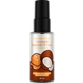 PERF CAP KAMALEAO 30ML CHEIRINHO DE CARAMELO SALGADO E COCO