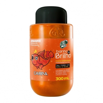BANHO DE BRILHO CARPA KAMALEAO 300ML HIDR PROLONGADA