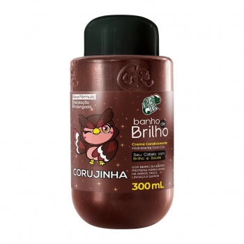 BANHO DE BRILHO CORUJINHA KAMALEAO 300ML HIDR PROLONGADA