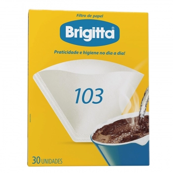 FILTRO PARA CAFE BRIGITTA 103 C/30