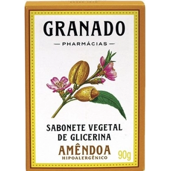 SAB VEG GRANADO GLIC 90GR AMENDOAS