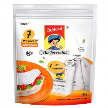 TAPIOCA DA TERRINHA NA MEDIDA 490G CX 12.0
