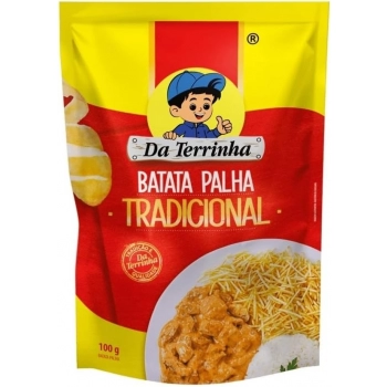 BATATA PALHA DA TERRINHA 100G TARDICIONAL CX 20.0