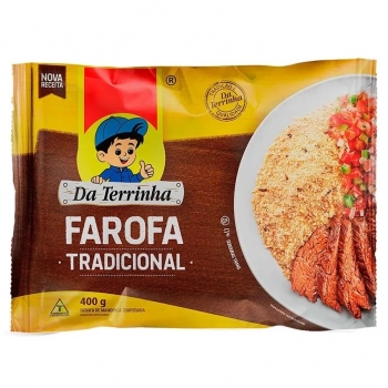 FAROFA PRONTA DA TERRINHA 400G TRADICIONAL FARD0 24.0