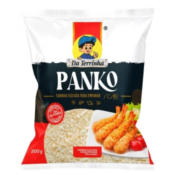 FARINHA FLOCADA PANKO DA TERRINHA 200G CX 12.0