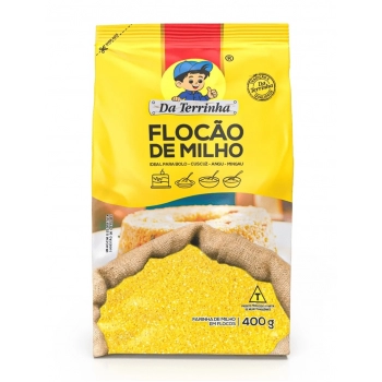 FLOCAO DE MILHO DA TERRINHA 400G FARDO 24.0