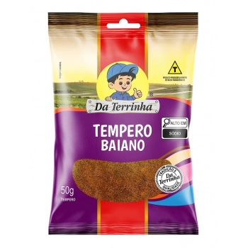 TEMPERO BAIANO PO DA TERRINHA 50G CX 24.0