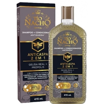 SH TIO NACHO 415ML ANTICASPA 2 EM 1