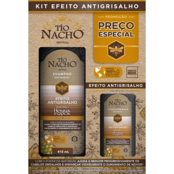 KIT TIO NACHO SH 415ML+COND 200ML ANTIGRISALHO