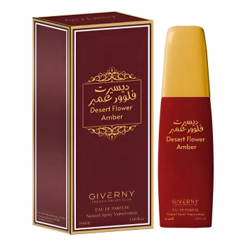 PERFUME GIVERNY DESERT FLOWER 30ML AMBER